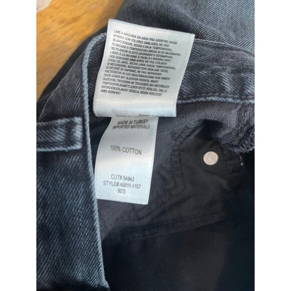 Agolde 90s Pinch Waist Short in Nix - Picture 5 of 5